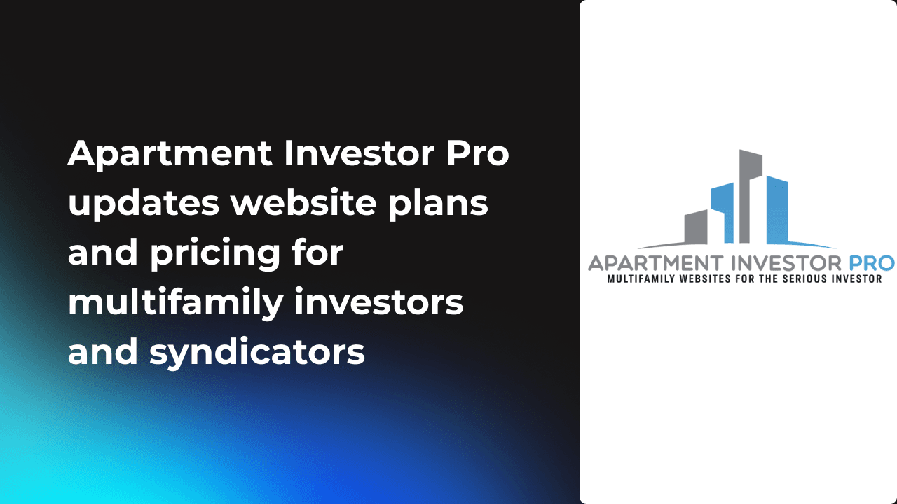 Apartment investor pro